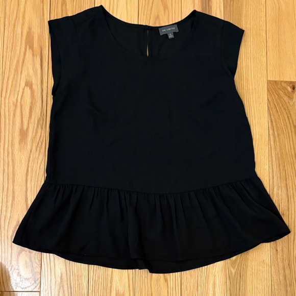 The Limited Tops - The Limited Elegant Black Blouse